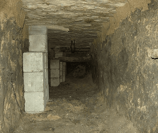 Tunneling Example in Eagle Mountain Texas
